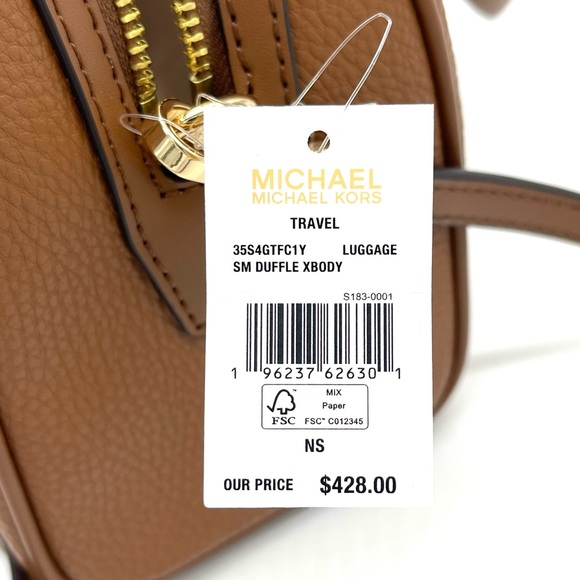 Michael Kors Small Travel Duffle Crossbody Bag - Picture 10 of 10